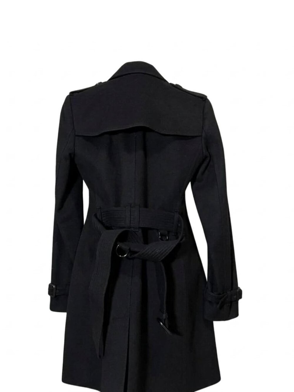 Burberry Harbourne Wool-Cashmere Trench Coat - Picture 2 of 9